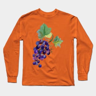 Grape Branch Long Sleeve T-Shirt